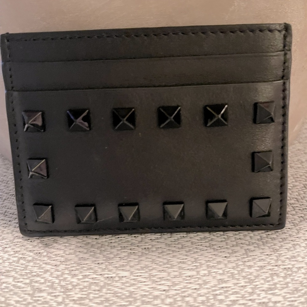 Valentino Garavani Rockstud card holder